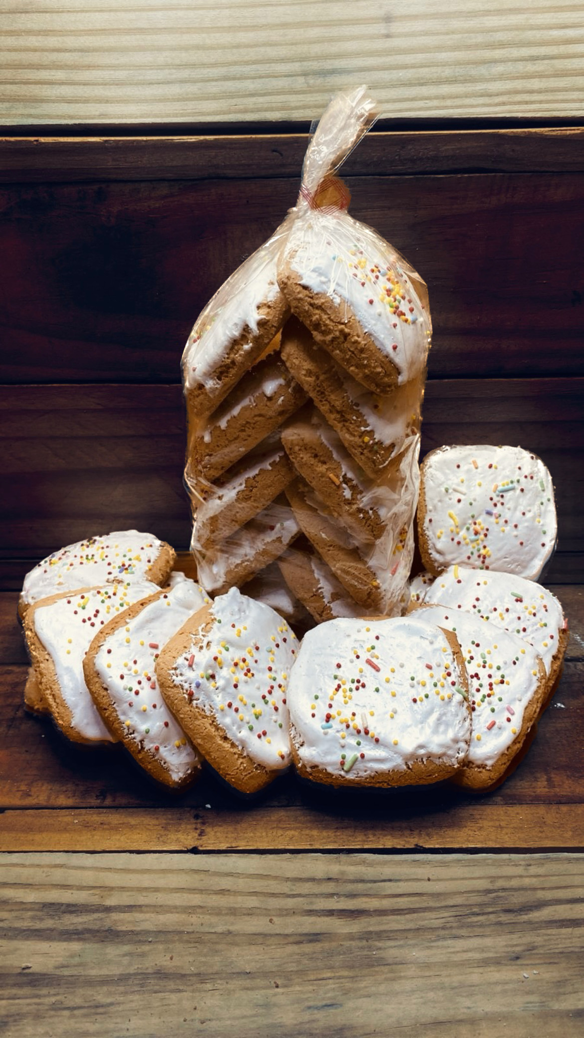 Bolacha Natalina Quadrada em Gravataí | Kuase Nada