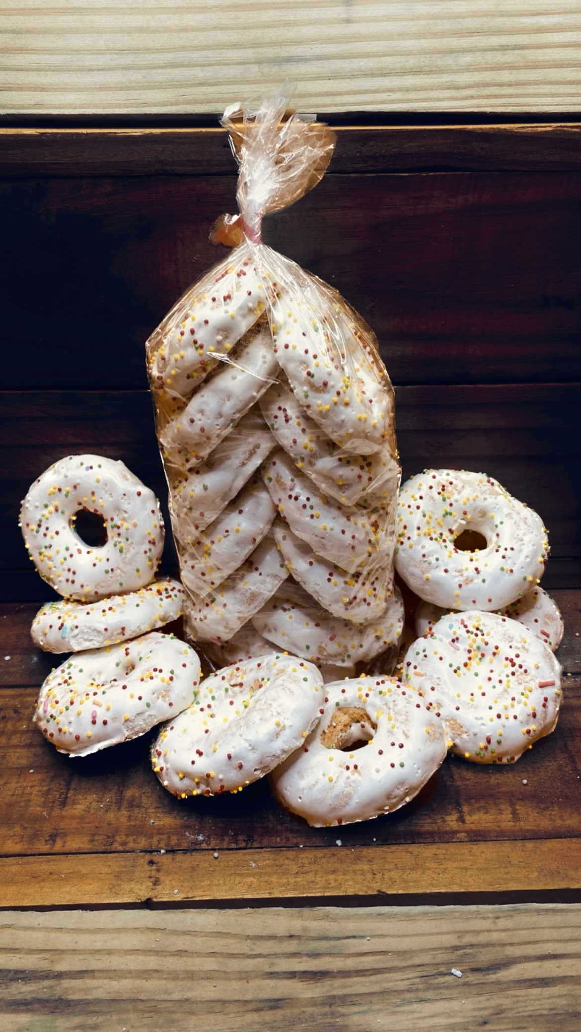 Bolacha Natalina Redonda 300g em Gravataí | Kuase Nada