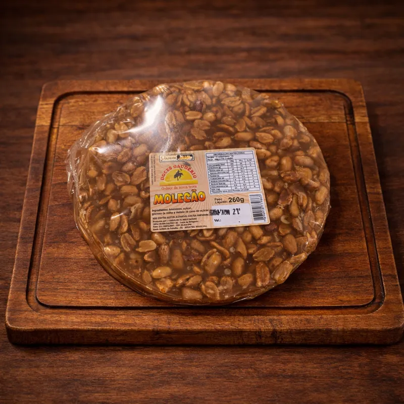 Pé de Moleque 260g em Gravataí | Kuase Nada