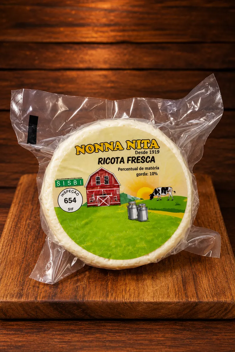 Ricota Fresca 300g em Gravataí | Kuase Nada